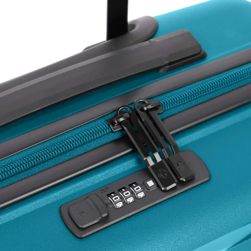 Travelite Trient 4-Rollen-Kabinentrolley 55 cm -Petrol