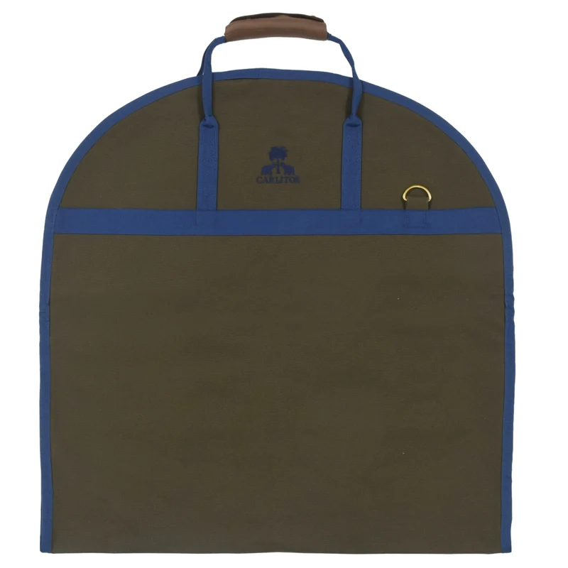 Kleidersack TWEED khaki & navy