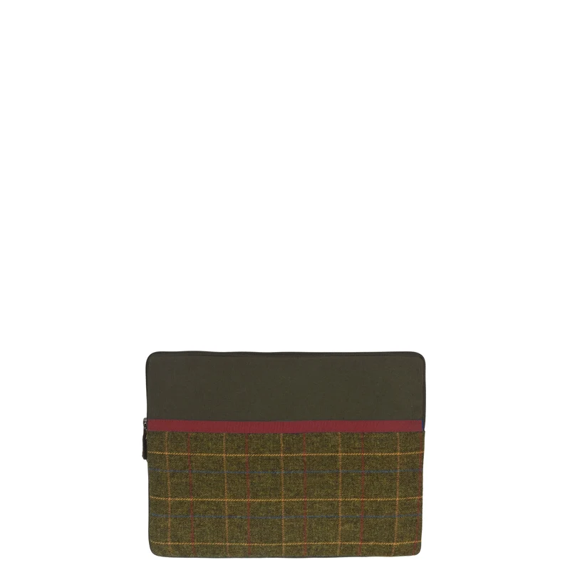 Laptophülle TWEED bordeaux