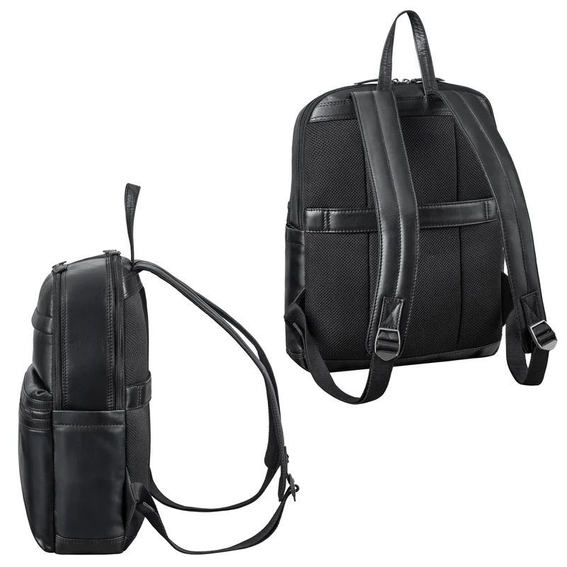"Gunnar" Großer Echtleder Business Rucksack 15.6 Zoll für Damen
