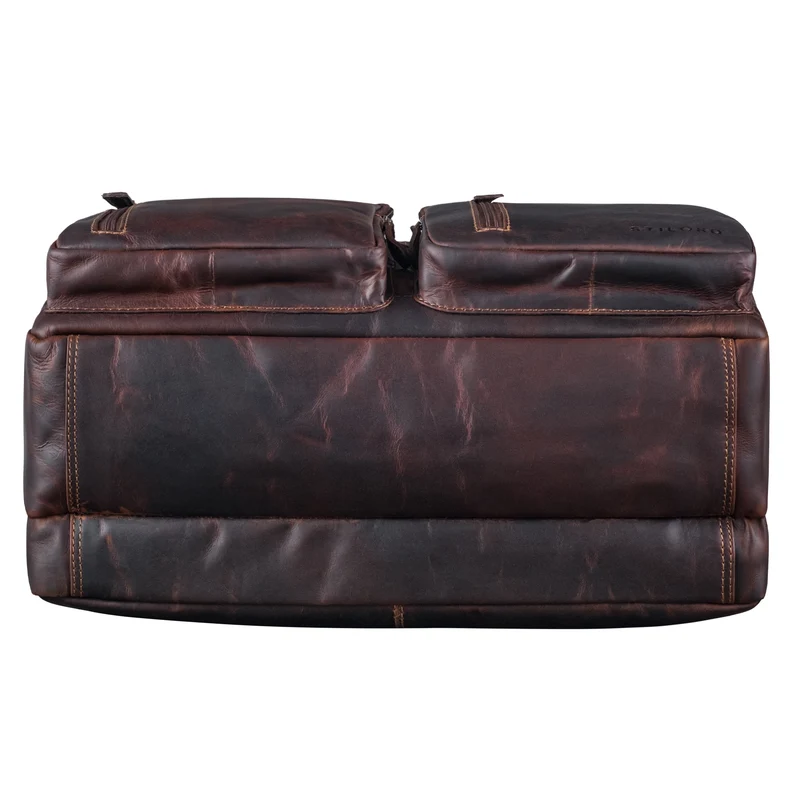 "Goliatus" XXL Aktentasche Leder Herren & Damen Laptoptasche 17+ Zoll