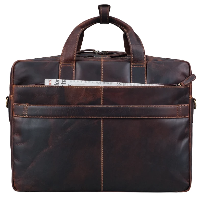"Goliatus" XXL Aktentasche Leder Herren & Damen Laptoptasche 17+ Zoll
