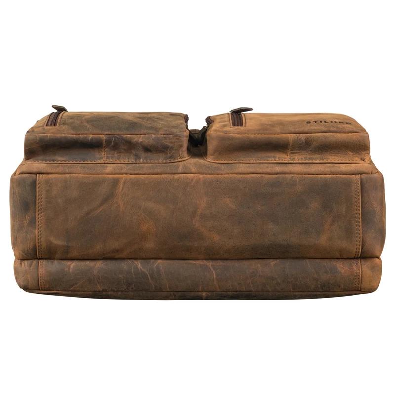 "Goliatus" XXL Aktentasche Leder Herren & Damen Laptoptasche 17+ Zoll