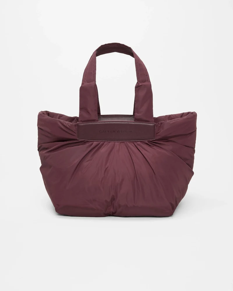 GALVAN x VEE Caba Tote Medium Mahogany