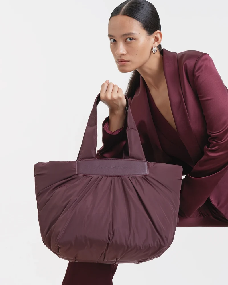 GALVAN x VEE Caba Tote Medium Mahogany