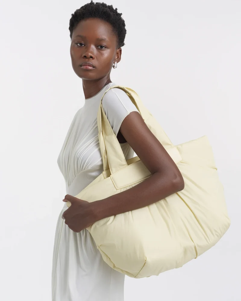 Galvan x Vee Caba Tote Medium Buttermilk