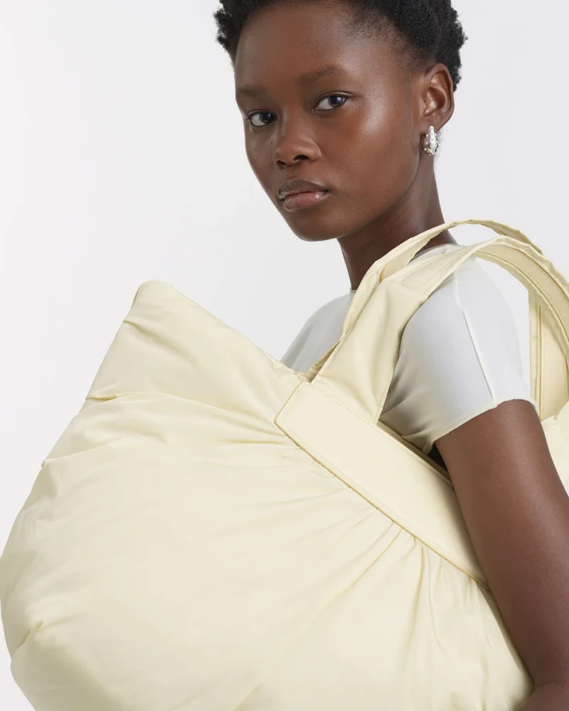 Galvan x Vee Caba Tote Medium Buttermilk