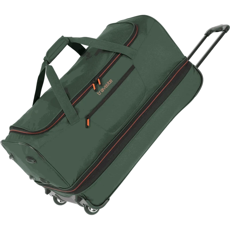 Travelite Basics Rollenreisetasche 70 cm -Dunkelgrün
