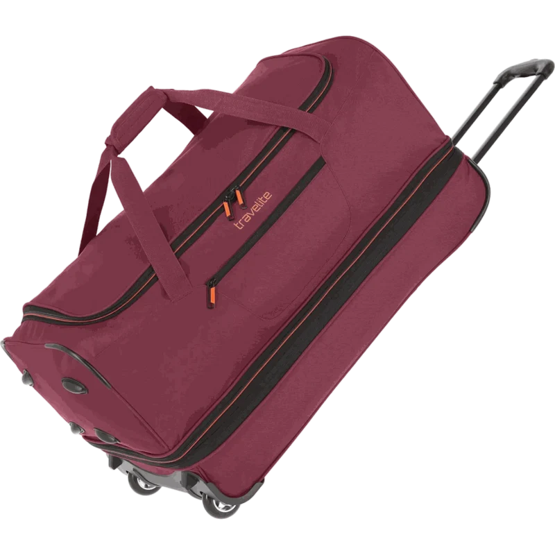 Travelite Basics Rollenreisetasche 70 cm -Bordeaux
