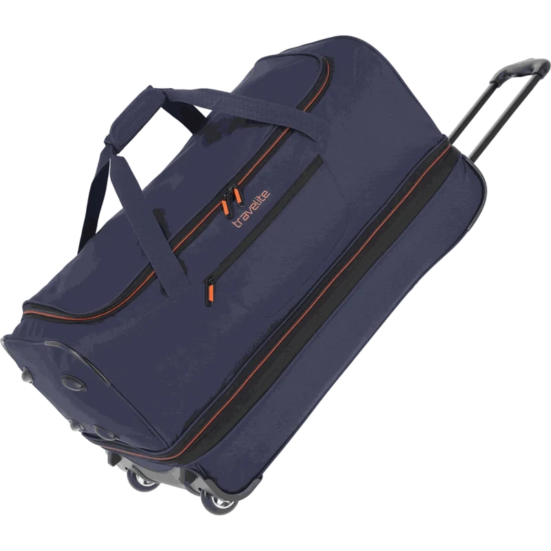 Travelite Basics Rollenreisetasche 70 cm -Marine