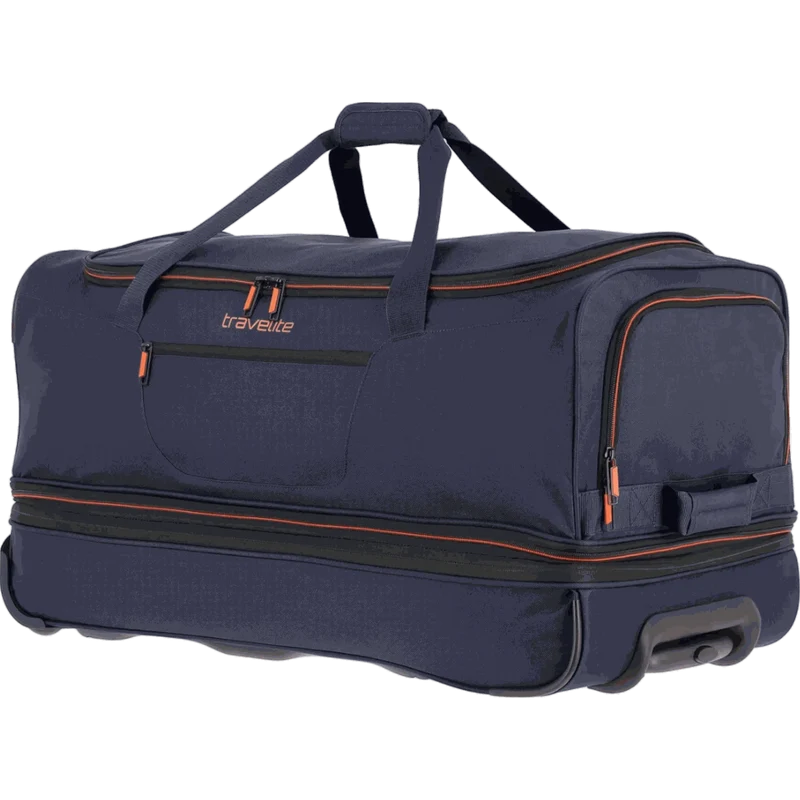 Travelite Basics Rollenreisetasche 70 cm -Marine