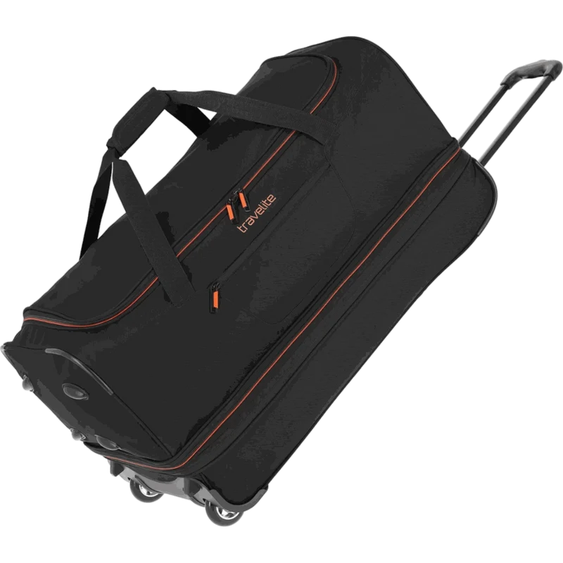 Travelite Basics Rollenreisetasche 70 cm -Schwarz