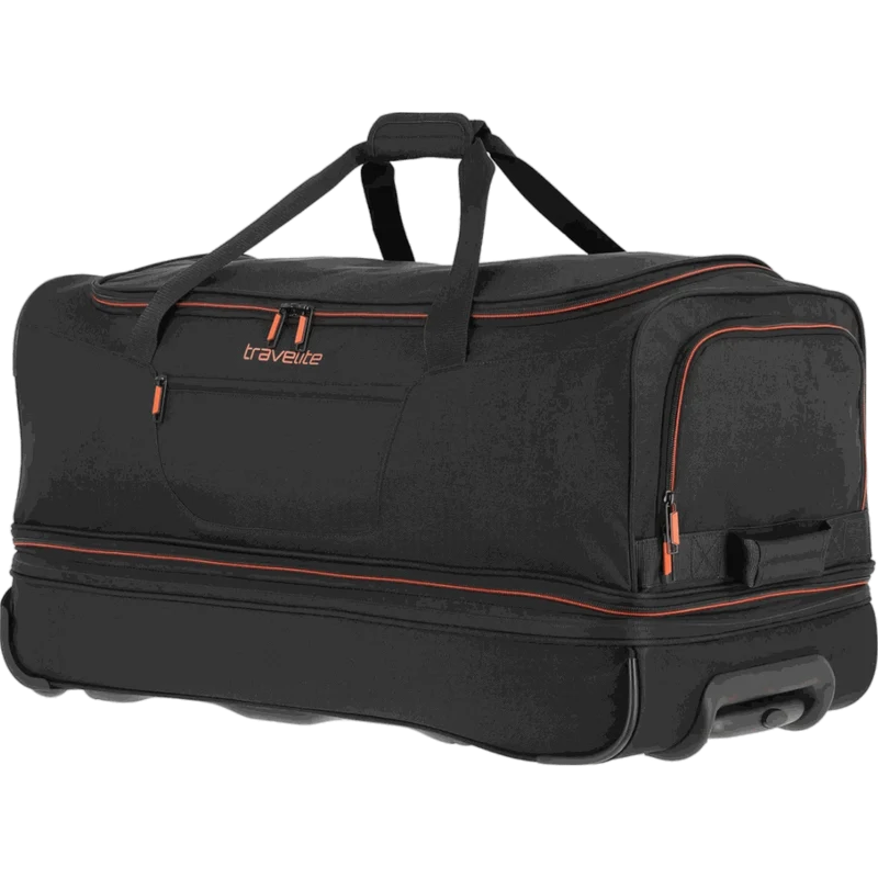 Travelite Basics Rollenreisetasche 70 cm -Schwarz