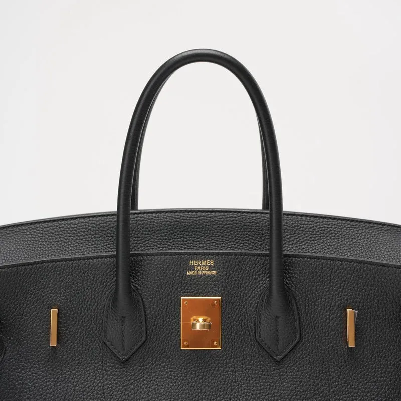 Hermes Black Birkin 35 Togo Leder 2014