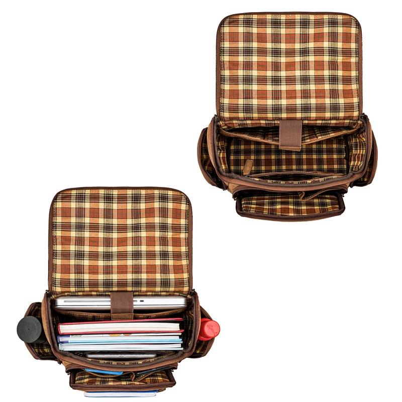 "Giacomo" Business Rucksack Leder Laptopfach 13 - 14 Zoll Herren Damen