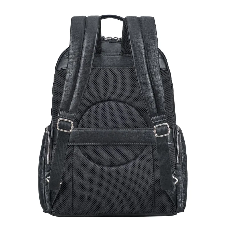 "Talvi" Großer Leder Rucksack Herren & Damen Laptop 15 - 17,3 Zoll