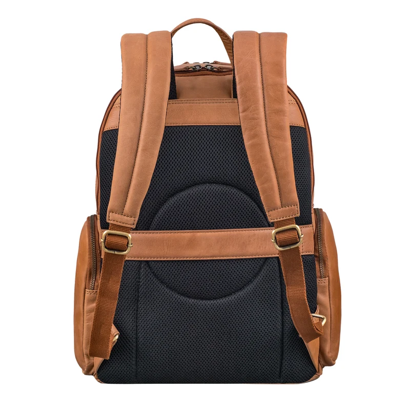 "Talvi" Großer Leder Rucksack Herren & Damen Laptop 15 - 17,3 Zoll