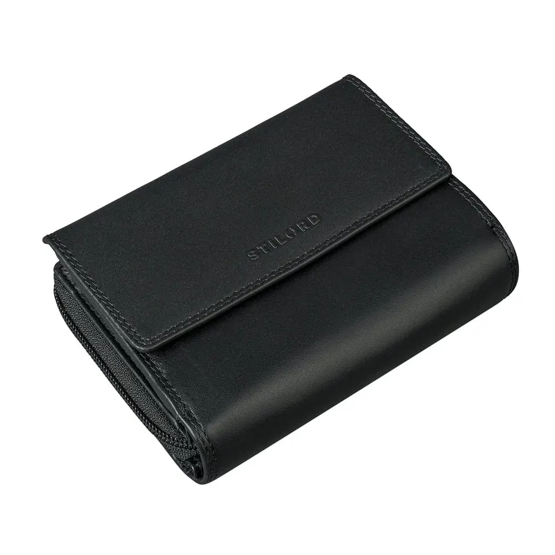 "Monnie" Elegantes Portemonnaie Damen Leder RFID Blocker Geldbörse