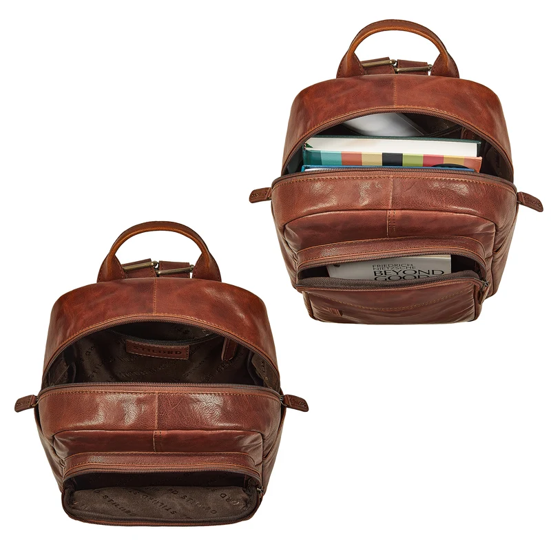 "Dolores" Lederrucksack Damen Echtleder Klein