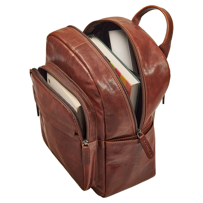"Dolores" Lederrucksack Damen Echtleder Klein