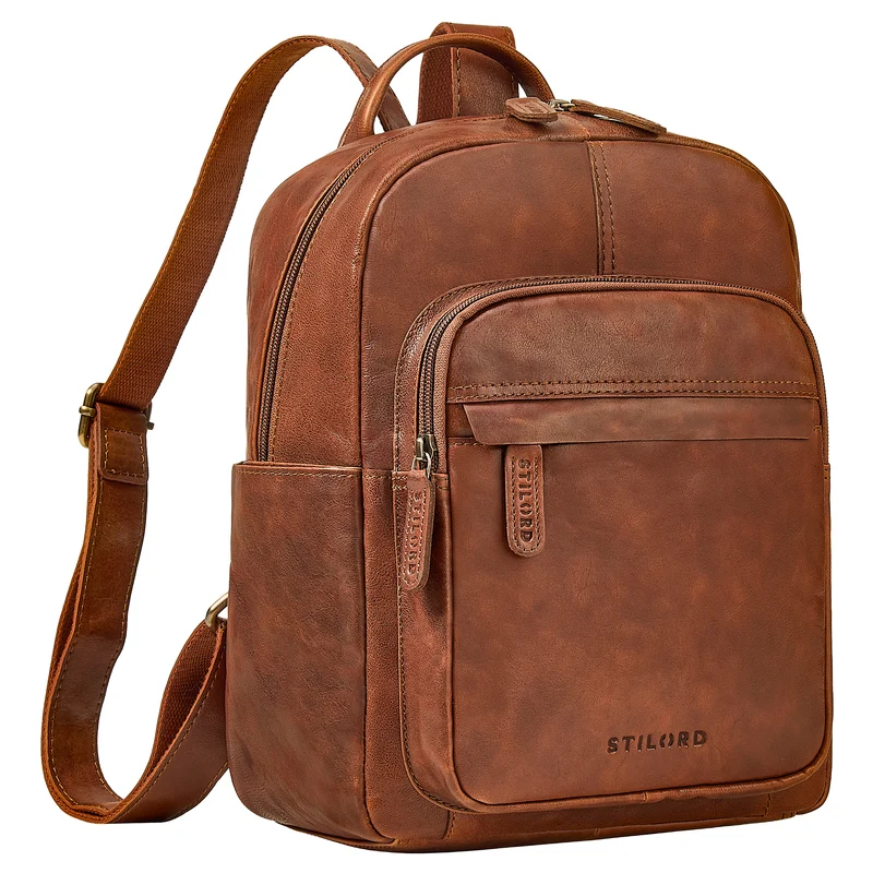 "Dolores" Lederrucksack Damen Echtleder Klein