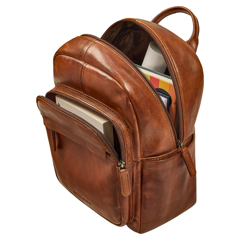 "Dolores" Lederrucksack Damen Echtleder Klein