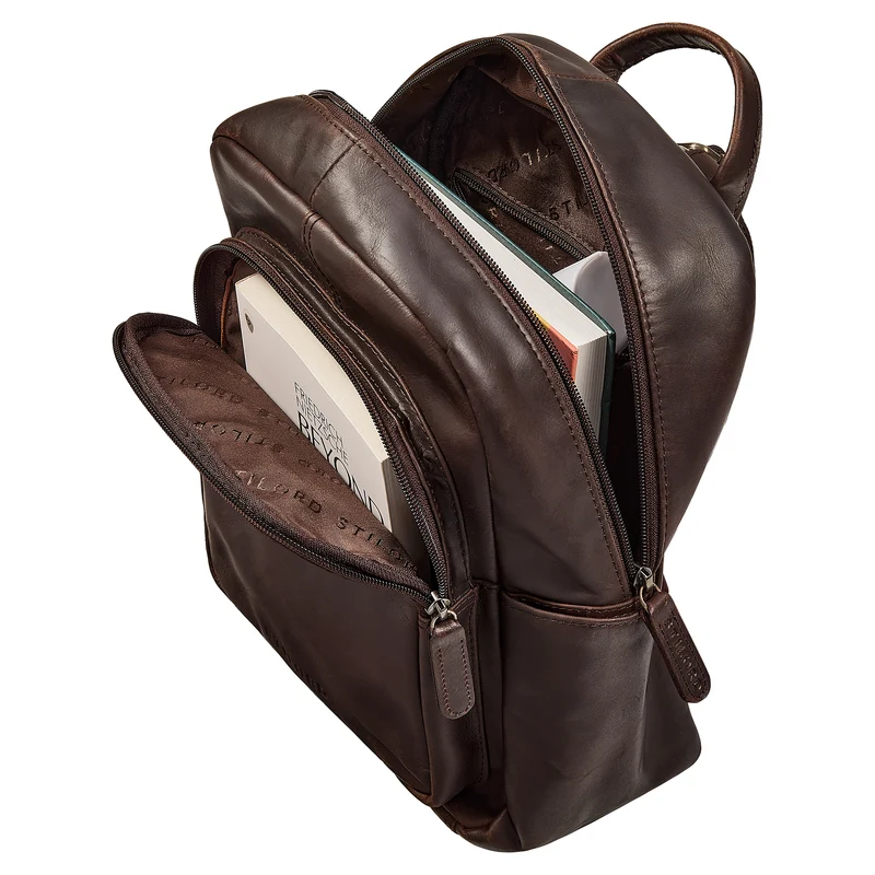 "Dolores" Lederrucksack Damen Echtleder Klein