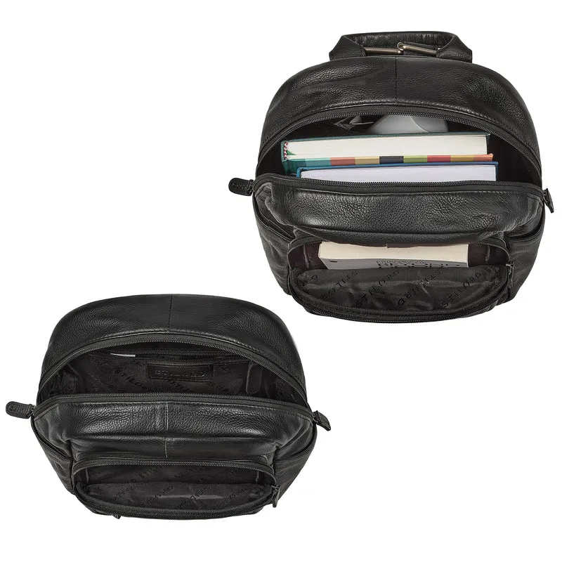 "Dolores" Lederrucksack Damen Echtleder Klein