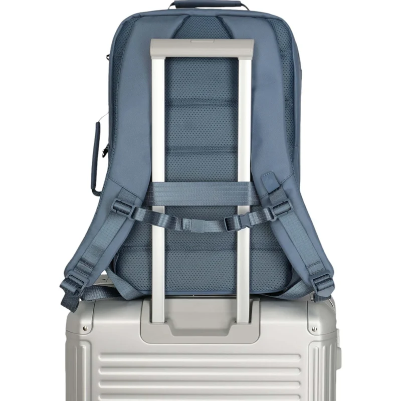 Travelite Workfloow Rucksack L mit Laptopfach 46 cm -Denimblue