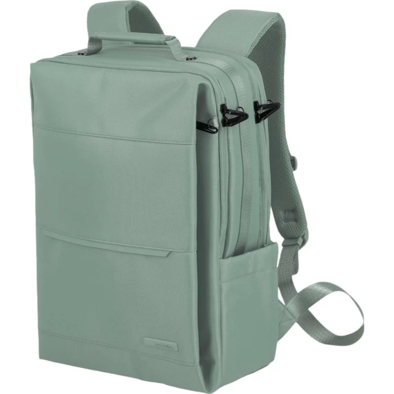 Travelite Workfloow Rucksack M mit Laptopfach 41 cm -Salbei