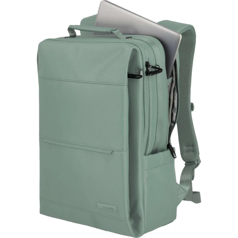 Travelite Workfloow Rucksack M mit Laptopfach 41 cm -Salbei