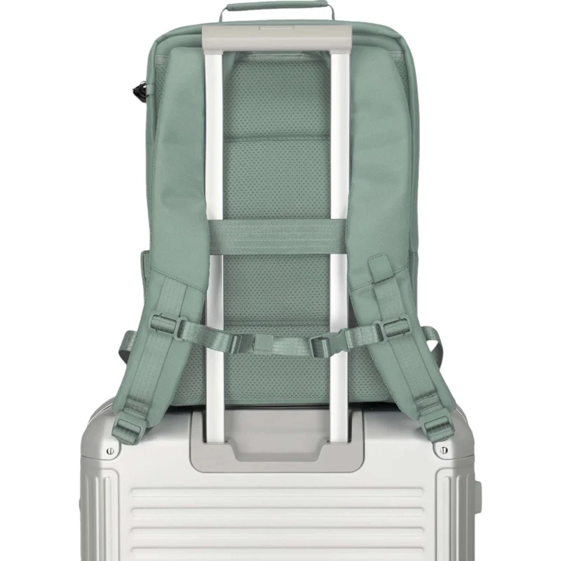 Travelite Workfloow Rucksack M mit Laptopfach 41 cm -Salbei