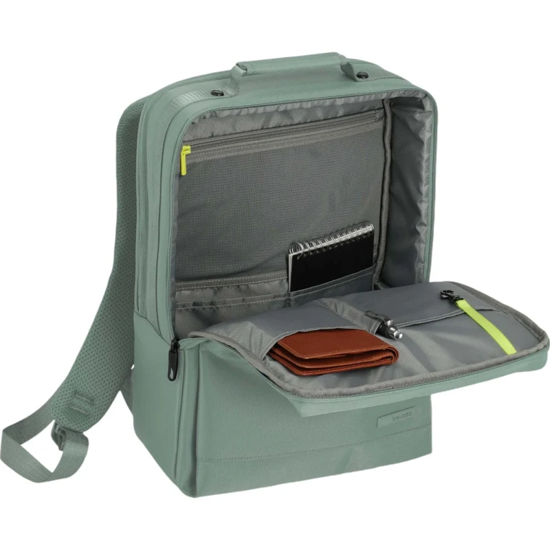 Travelite Workfloow Rucksack M mit Laptopfach 41 cm -Salbei