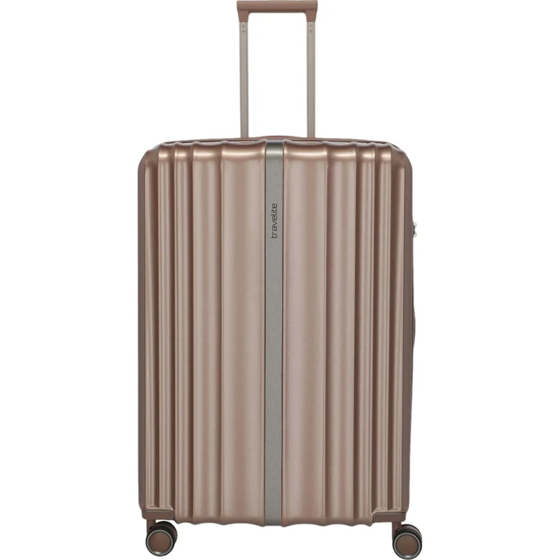 Travelite Paros 4-Rad Trolley L 76 cm -Cappuccino