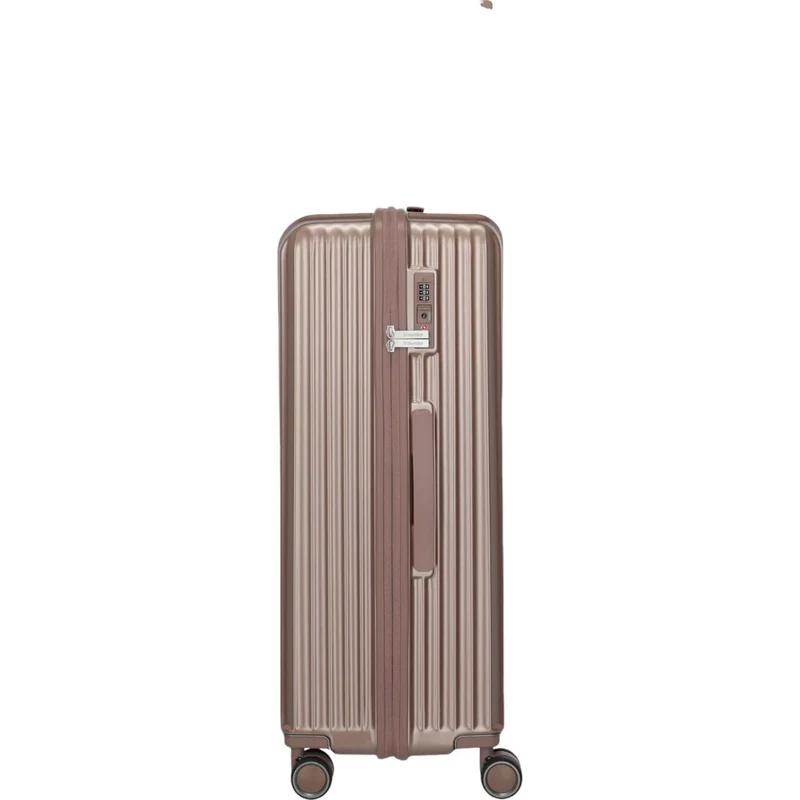 Travelite Paros 4-Rad Trolley L 76 cm -Cappuccino