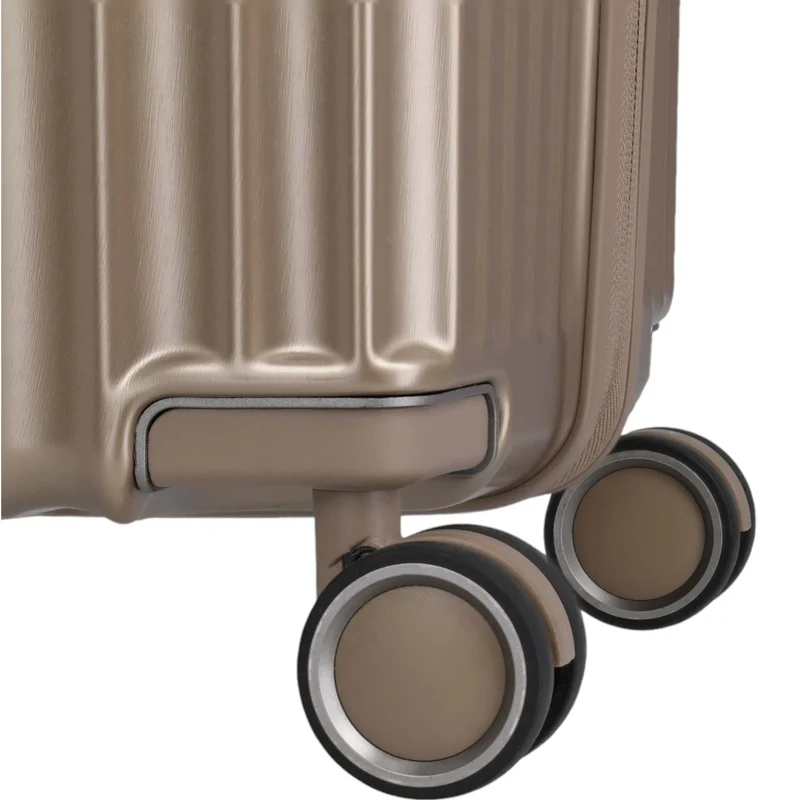 Travelite Paros 4-Rad Bordtrolley S 55 cm -Cappuccino
