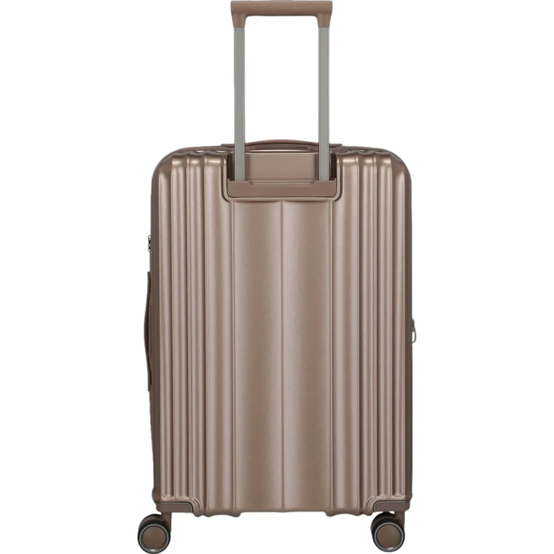 Travelite Paros 4-Rad Trolley M 65 cm -Cappuccino