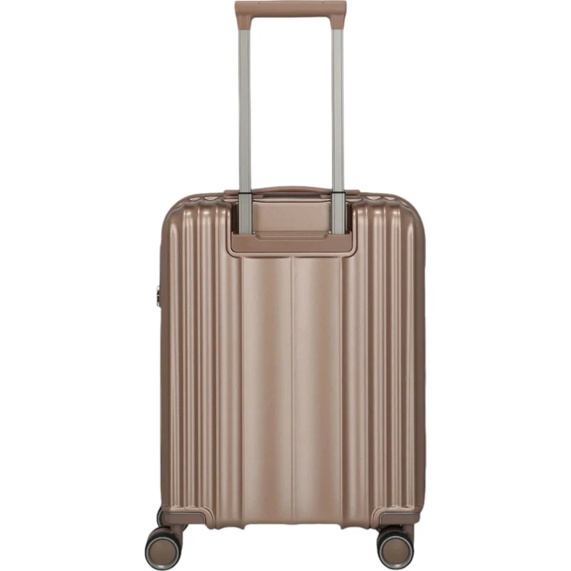 Travelite Paros 4-Rad Bordtrolley S 55 cm -Cappuccino