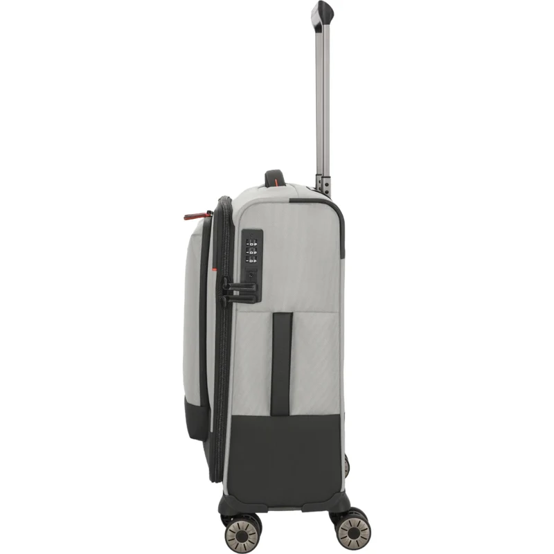 Travelite Crosslite 4-Rollen-Kabinentrolley S 55 cm -Natur