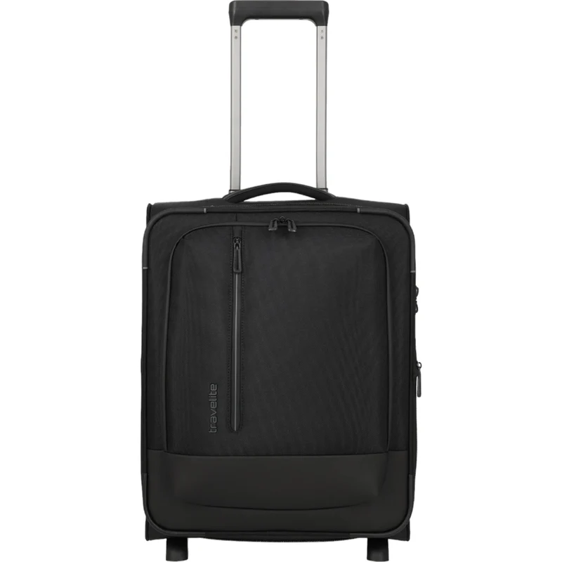 Travelite Crosslite 2-Rollen-Kabinentrolley S 54 cm -Schwarz
