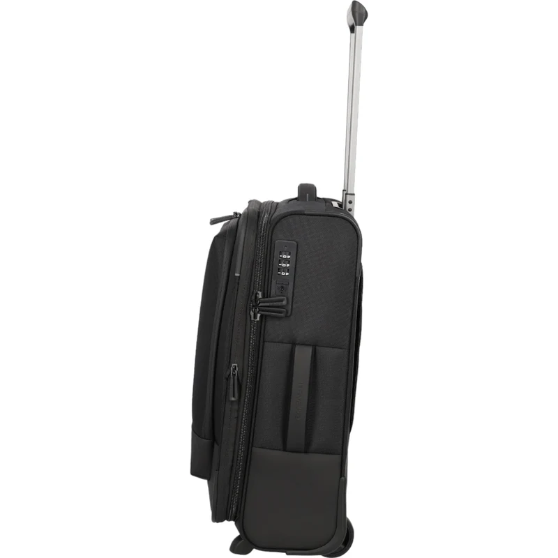 Travelite Crosslite 2-Rollen-Kabinentrolley S 54 cm -Schwarz