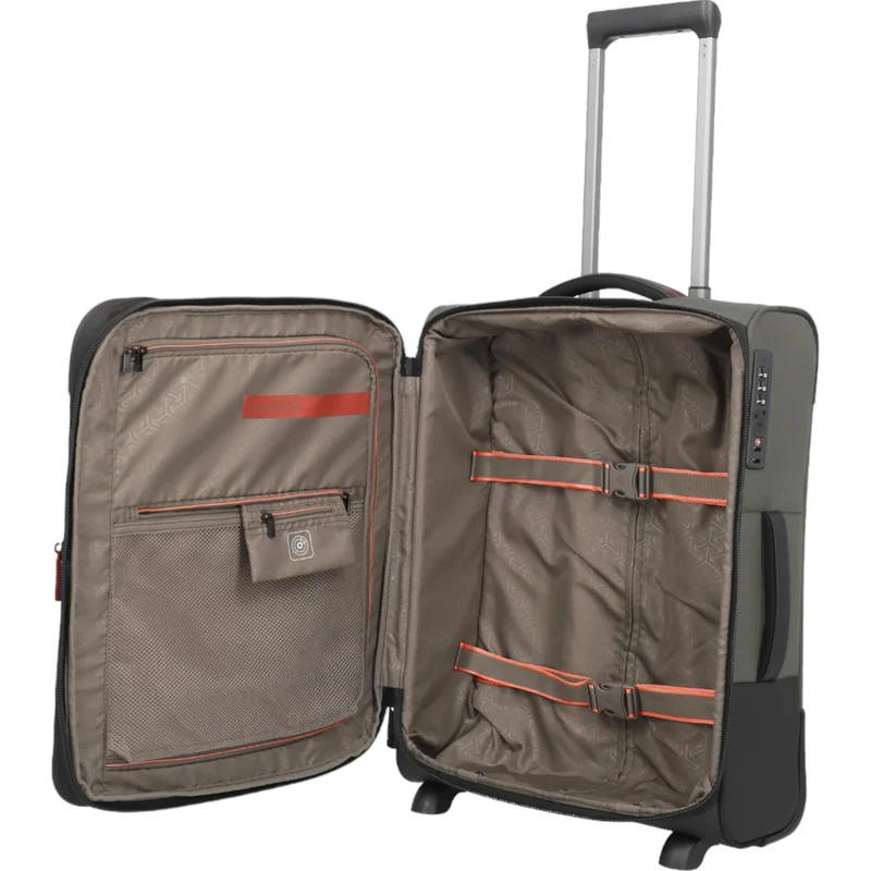 Travelite Crosslite 2-Rollen-Kabinentrolley S 54 cm -Oliv