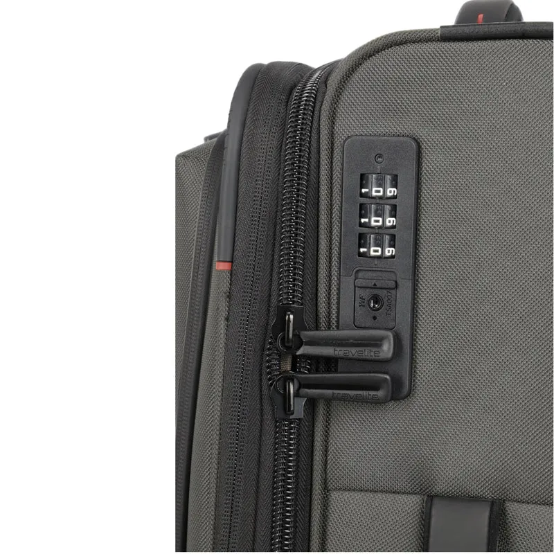 Travelite Crosslite 2-Rollen-Kabinentrolley S 54 cm -Oliv