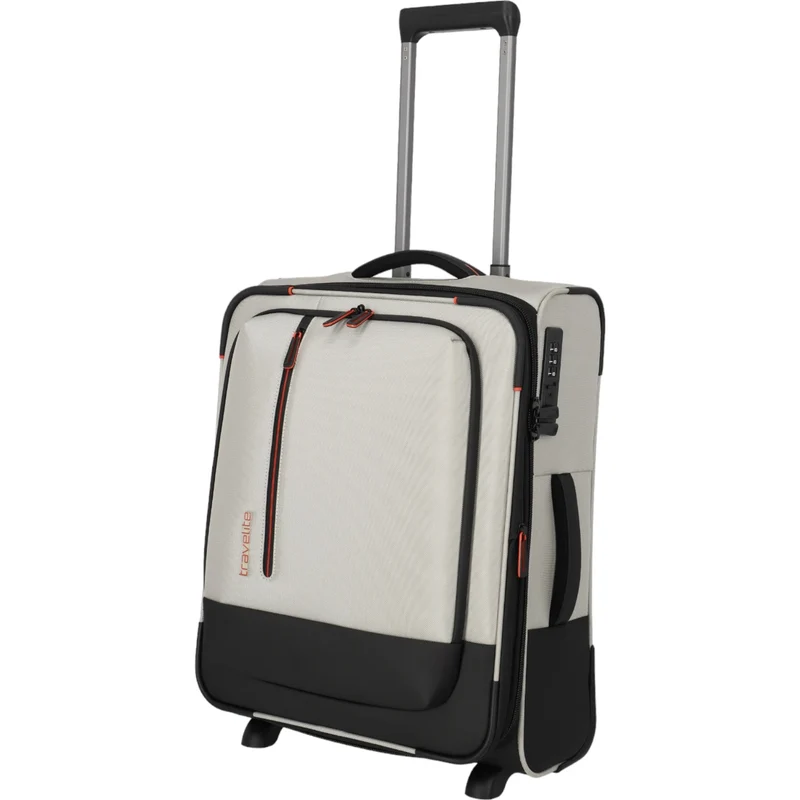 Travelite Crosslite 2-Rollen-Kabinentrolley S 54 cm -Natur