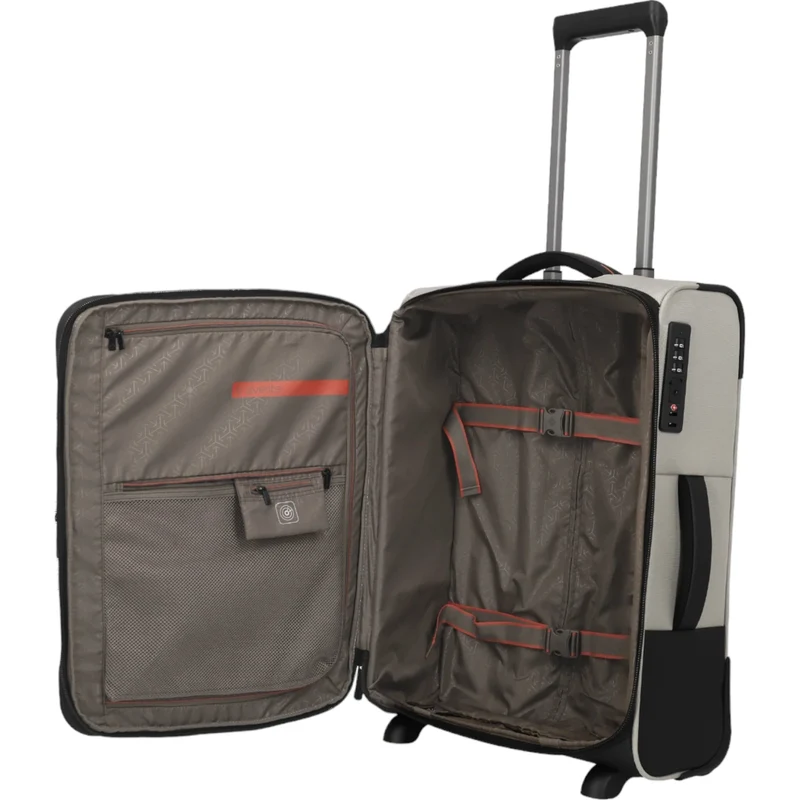 Travelite Crosslite 2-Rollen-Kabinentrolley S 54 cm -Natur
