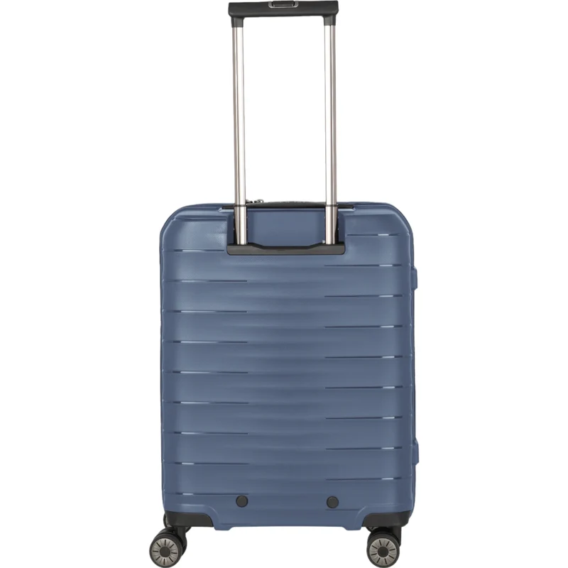 Travelite Mooby 4-Rollen-Handgepäcktrolley mit Vortasche 55 cm -Marine