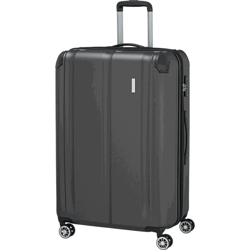 Travelite City 4-Rollen Kofferset 3tlg. L/M/S -Anthrazit