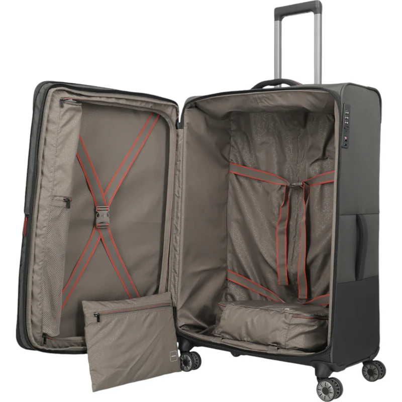 Travelite Crosslite 4-Rollen-Trolley XL 81 cm -Oliv