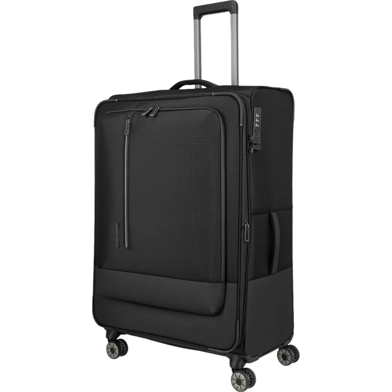 Travelite Crosslite 4-Rollen-Trolley XL 81 cm -Schwarz