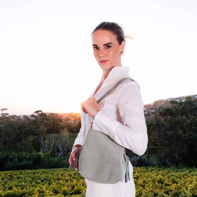 Handtasche TASSELBAG -Mint-